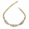 1238 Bransoletka elegancka złota 17+2,5cm pozłacana 14k Xuping 